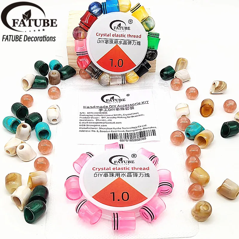 Drip Tip Resin - Perline distanziatrici a forma di barilotto