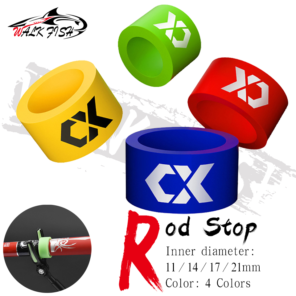 Vape Band Silicone - WALK FISH 4 Pezzi Anelli Ferma-Canna