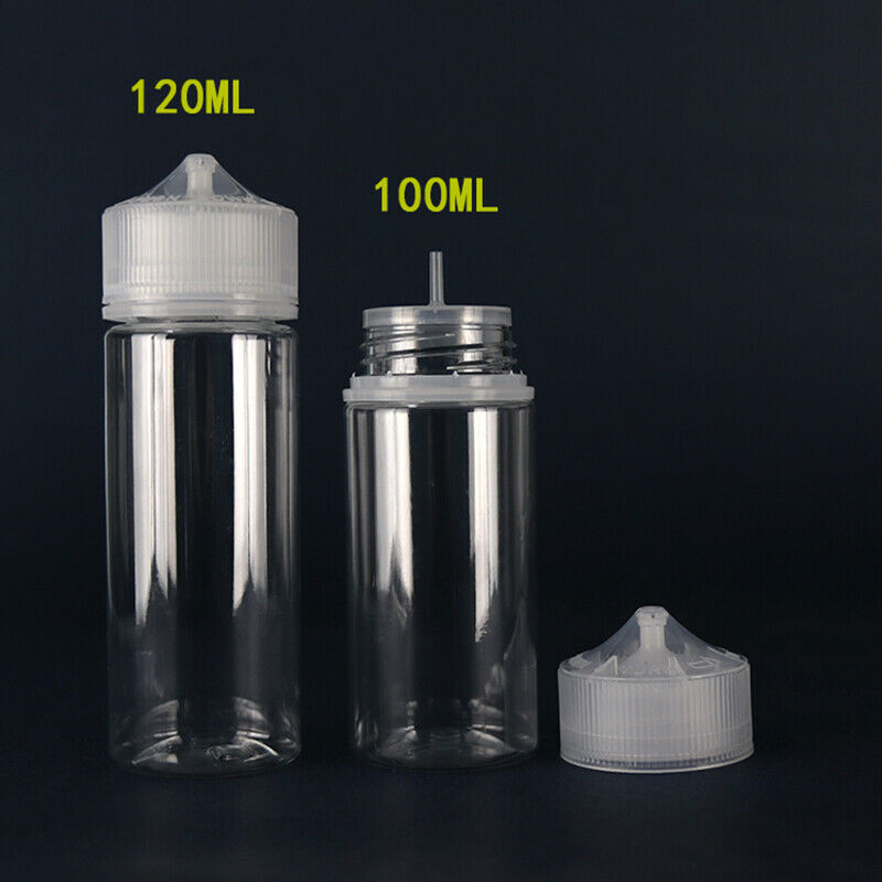 Juice Bottle Dropper - 5 pz 30 ml/60 ml/100 ml/120