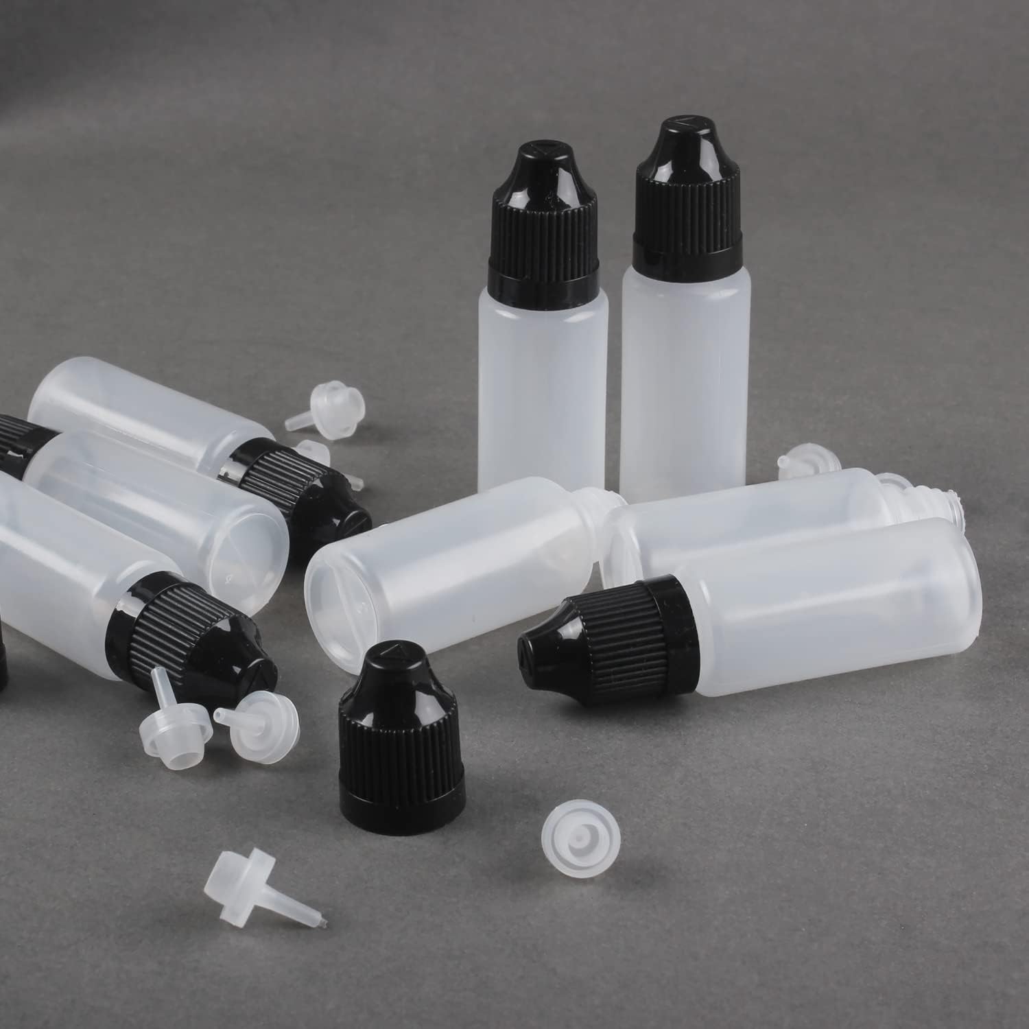 Juice Bottle Dropper - Flaconi contagocce a punta sottile da