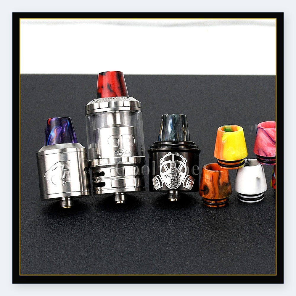 Drip Tip 810 in resina di colo - Drip Tip Resin recensione e prezzo