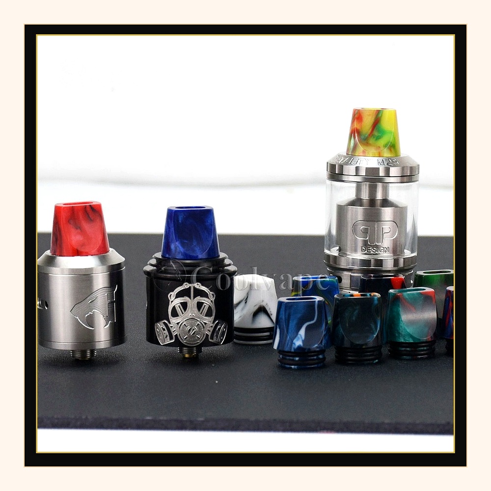 Drip Tip 810 in resina di colo - Drip Tip Resin recensione e prezzo