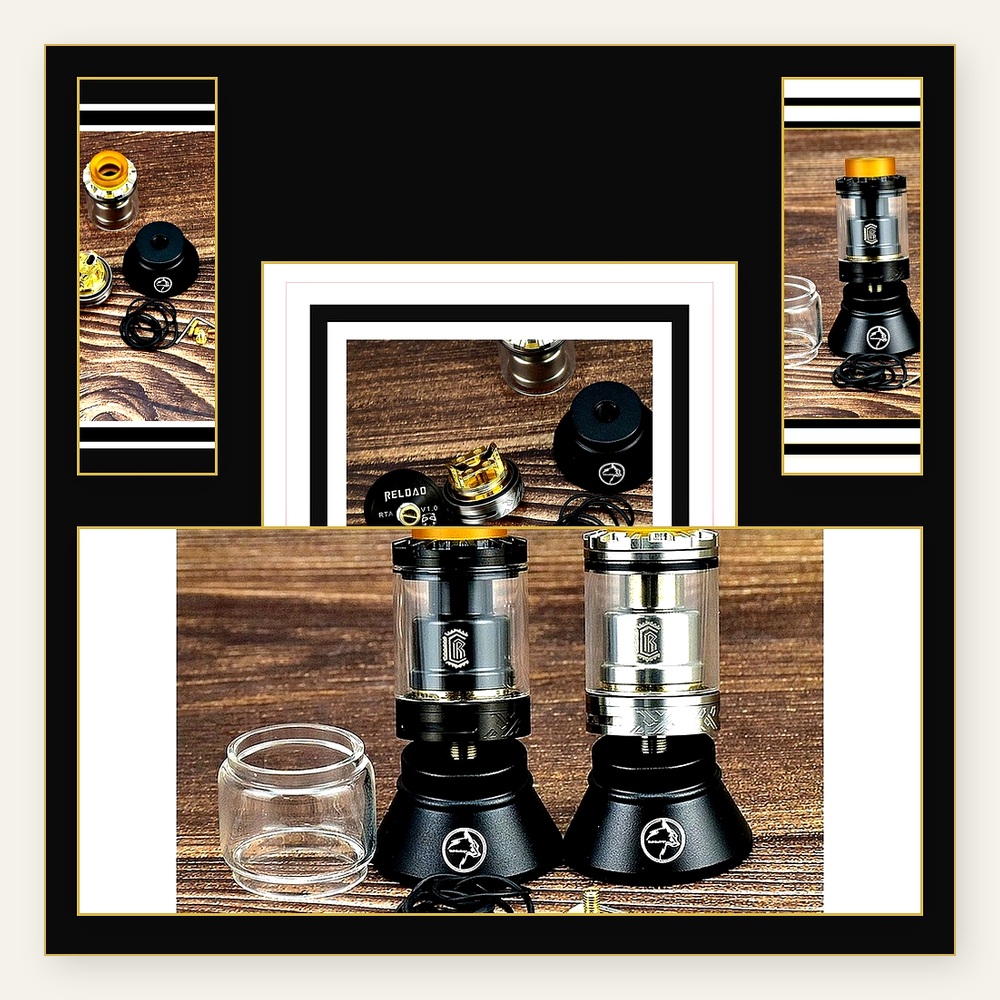 ReLoad RTA 24mm 3.5ml Atomizza - Vape Accessory recensione e prezzo