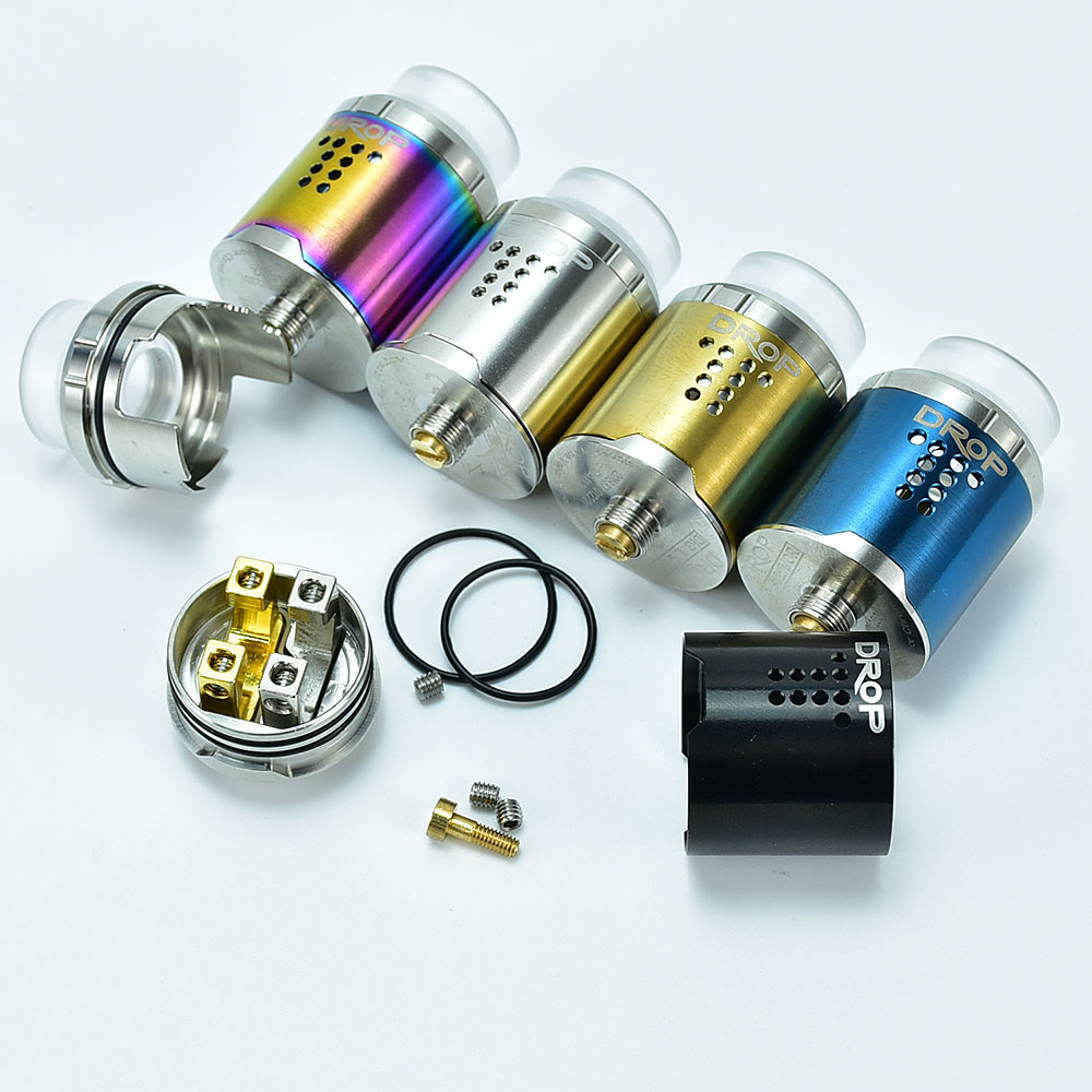 Atomizzatore RDA DROP da 24mm  - Vape Coil Replacement recensione e prezzo